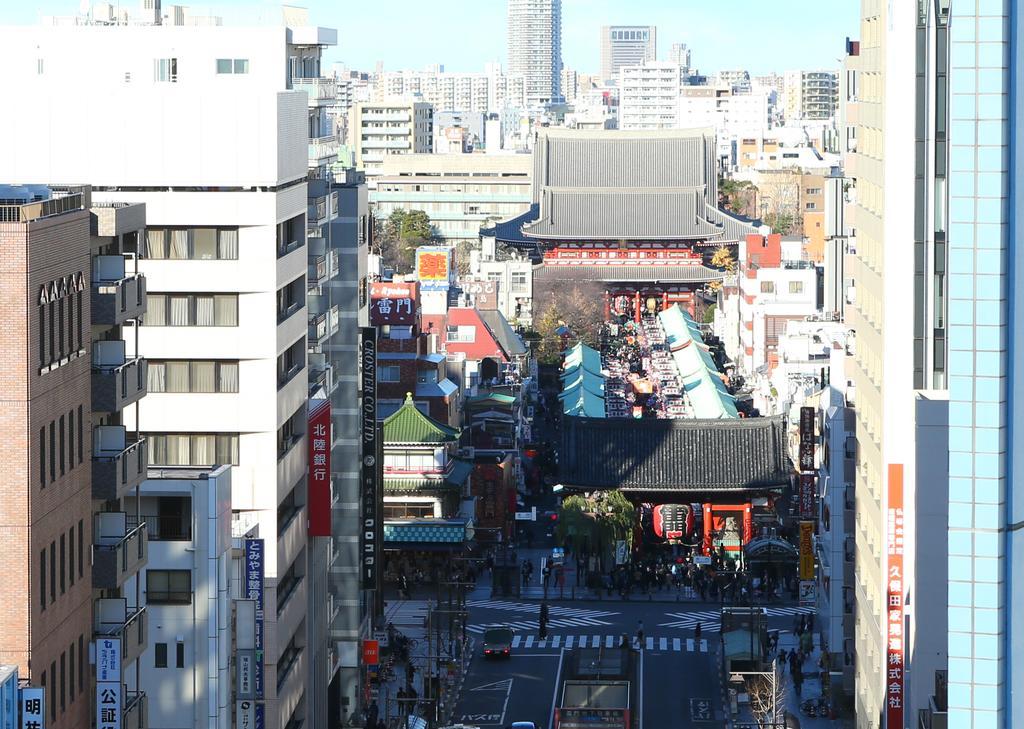 Hotel Wing International Select Asakusa Komagata Tokio Zewnętrze zdjęcie
